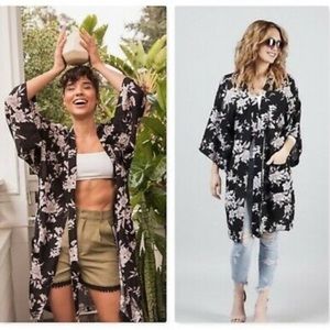 Spiritual Gangster Maya Kimono Floral Robe